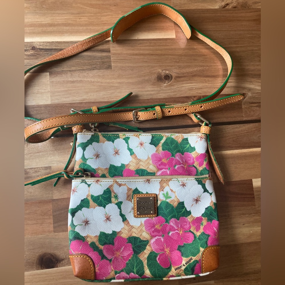 Dooney and Bourke Floral Print Crossbody